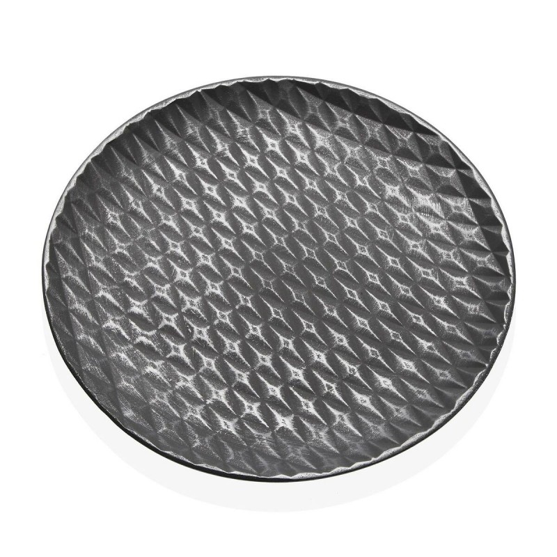 Centrotavola Versa Argentato 40 x 3 x 40 cm