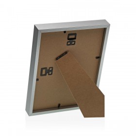 Cornice Portafoto Versa Argentato 20 x 25 cm Legno MDF
