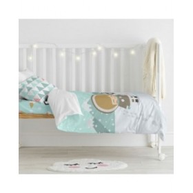 Set di copripiumino HappyFriday Happynois Skymo Day Multicolore Culla Neonato 2 Pezzi