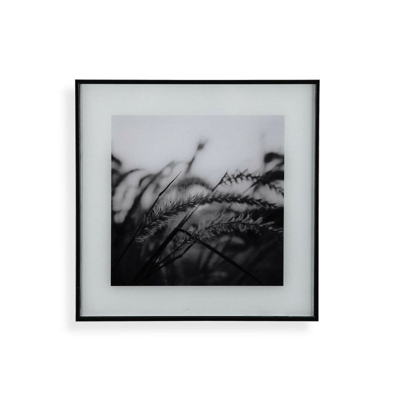 Quadro Versa Bianco Nero Cristallo 2 x 30 x 30 cm