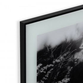 Quadro Versa Bianco Nero Cristallo 2 x 30 x 30 cm