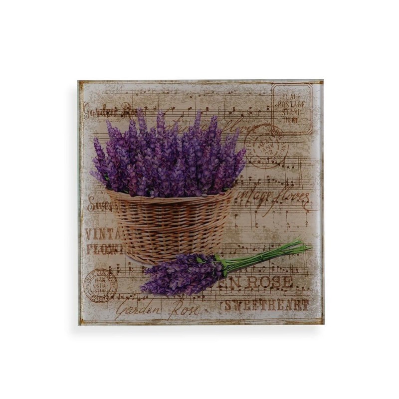 Quadro Versa Lavanda Cristallo 1 x 30 x 30 cm