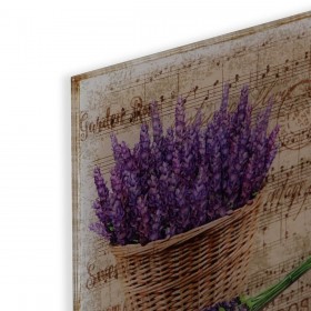 Quadro Versa Lavanda Cristallo 1 x 30 x 30 cm