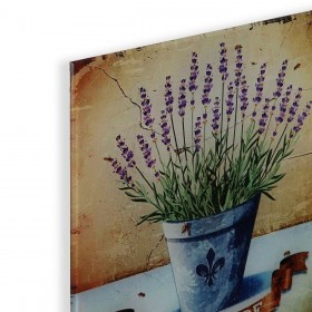 Quadro Versa Lavanda Cristallo 1 x 30 x 30 cm
