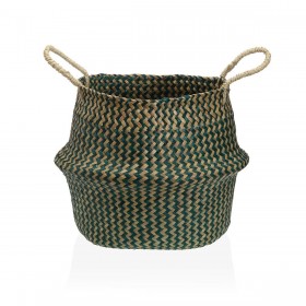 Cesta Decorativa Versa Verde Alghe marine Ø 28 cm