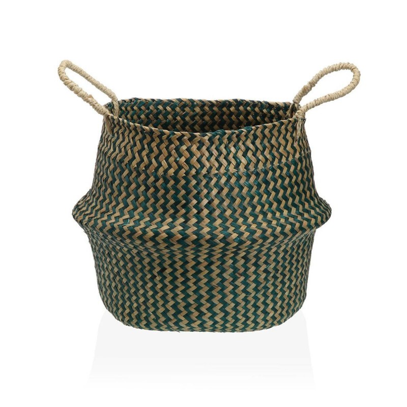Cesta Decorativa Versa Verde Alghe marine Ø 28 cm