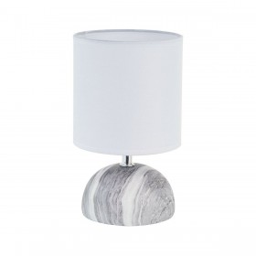 Lampada da tavolo Versa Nero Ceramica 14 x 23,5 x 14 cm
