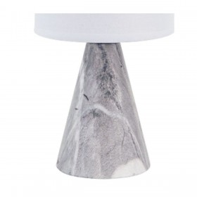 Lampada da tavolo Versa Nero Ceramica 12,5 x 25,5 x 12,5 cm
