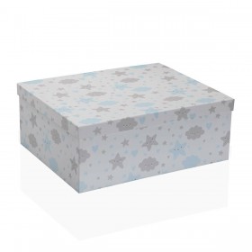 Set di Scatole per Sistemare Impilabili Versa Baby Cartone 15 Pezzi 35 x 16,5 x 43 cm