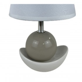 Lampada da tavolo Versa Noela Beige Ceramica 15 x 25 x 12 cm