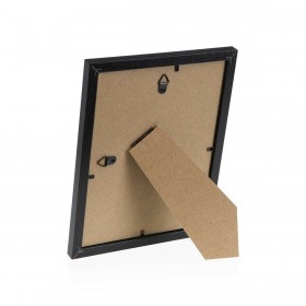 Cornice Portafoto Versa Nero Legno MDF Vintage 1,2 x 27 x 22 cm