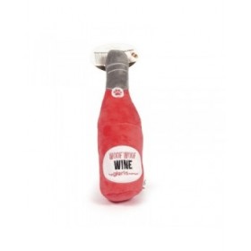 Peluche per cani Gloria Woof Woof Wine Rosa Poliestere polipropilene