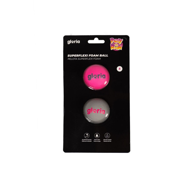 Palla per Animali Domestici Gloria PLAY AND RUN Grigio Schiuma TPR S