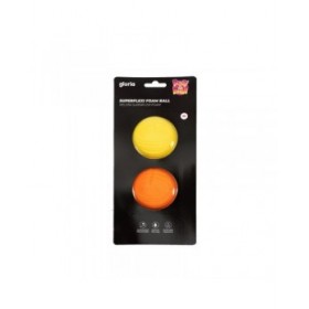 Palla per Animali Domestici Gloria PLAY AND RUN Giallo Schiuma TPR M 6,35 cm 2 Unità