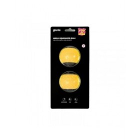Palla per Animali Domestici Gloria PLAY AND RUN Giallo TPR M 6,35 cm 2 Unità