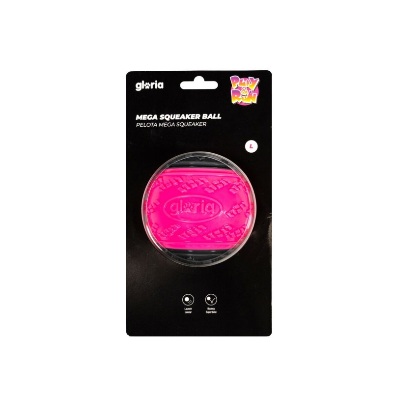 Palla per Animali Domestici Gloria PLAY AND RUN Rosa TPR L 8,89 cm