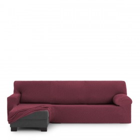 Rivestimento per chaise longue a braccio corto sinistra Eysa THOR Bordeaux 110 x 110 x 310 cm