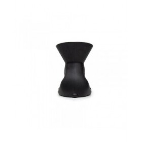 Ciotola per cani United Pets Up Elisabeth Nero Acciaio inossidabile Polietilene 1 L