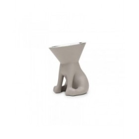 Ciotola per cani United Pets Up Elisabeth Grigio Acciaio inossidabile Polietilene 1 L