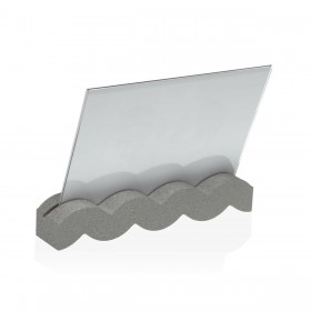 Cornice Portafoto Versa Plastica Onde 3,8 x 11,2 x 15 cm