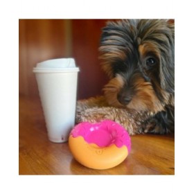Giocattoli per cani Nylabone Rosa Bacon M