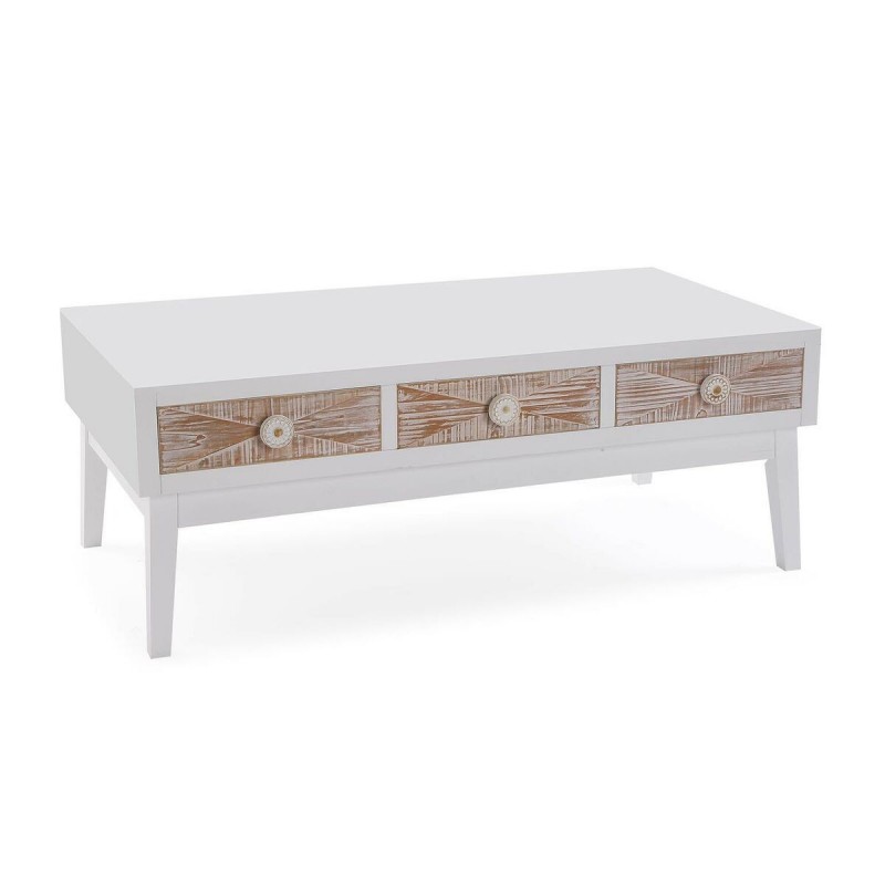Tavolino da Caffè Versa Sira Pino Legno MDF 60 x 41 x 110 cm