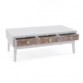Tavolino da Caffè Versa Sira Pino Legno MDF 60 x 41 x 110 cm