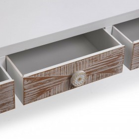Tavolino da Caffè Versa Sira Pino Legno MDF 60 x 41 x 110 cm