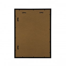 Portafoto Versa Nero Legno MDF Vintage 1,2 x 72 x 52 cm