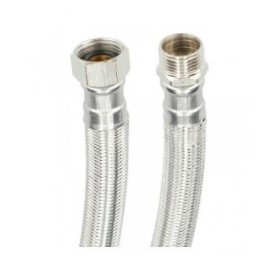 Tubo flessibile Fontastock Acciaio inossidabile AISI 304 EPDM Maschio 1/2" - Femmina 1/2" 30 cm
