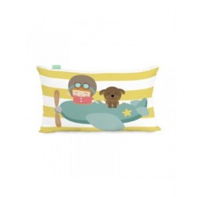 Fodera per cuscino HappyFriday Learning to fly Multicolore 50 x 30 cm