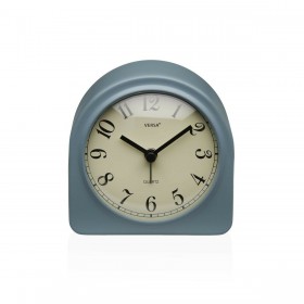 Orologio da Tavolo Versa Luxa Azzurro Plastica 5,8 x 10 x 10 cm