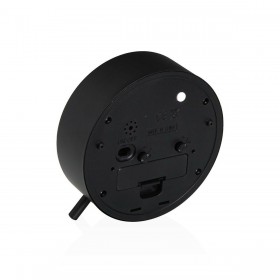 Orologio da Tavolo Versa Zeal Nero Plastica 5,4 x 11,8 x 11 cm