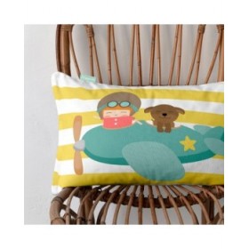 Fodera per cuscino HappyFriday Learning to fly Multicolore 50 x 30 cm