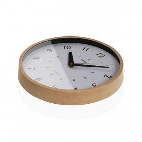 Orologio da Parete Versa Bianco Plastica 4 x 30 x 30 cm