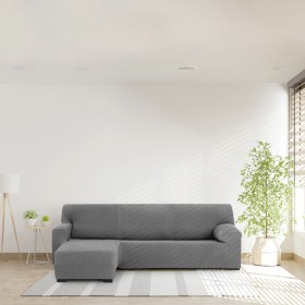 Rivestimento per chaise longue a braccio corto sinistra Eysa THOR Grigio scuro 110 x 110 x 310 cm