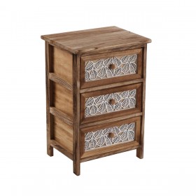 Cassettiera Versa Leaf Legno 29 x 58 x 40 cm