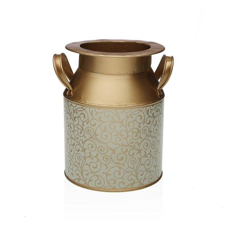 Vaso Versa Serpentine Metallo Minimalista 16 x 20 x 20 cm