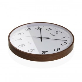 Orologio da Parete Versa Plastica Quarzo Legno MDF 5,2 x 50 x 50 cm
