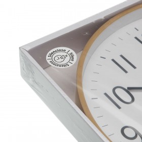 Orologio da Parete Versa Plastica Quarzo Legno MDF 5,5 x 40,5 x 40,5 cm