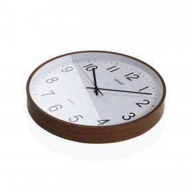 Orologio da Parete Versa Plastica Quarzo Legno MDF 5 x 35 x 35 cm