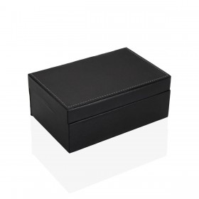 Scatola-Portagioie Versa Nero 13,5 x 8 x 20,5 cm