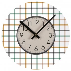 Orologio da Parete Versa Peter Legno 4 x 30 x 30 cm