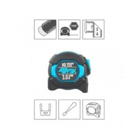 Metro a Nastro Ferrestock HQ 3 m x 16 mm Nylon
