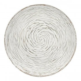 Tavolo aggiuntivo Spirali 40 x 39 x 40 cm Legno Marrone Bianco