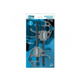 Sergente monomanuale Ferrestock Acciaio Plastica (2 pcs)