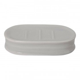 Set da Bagno 89457 Onde Ceramica Grigio Metallo (3 pcs)