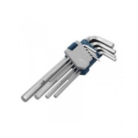 Set Chiavi Allen Ferrestock 1,5 - 2 - 2,5 - 3 - 4 - 5 - 6 - 8 - 10 mm 9 pcs