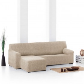 Rivestimento per chaise longue a braccio corto sinistra Eysa ROC Beige 120 x 120 x 360 cm
