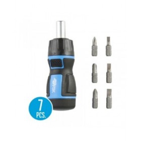 Set di Cacciaviti Ferrestock Cacciavite a cricchetto (6 pcs)